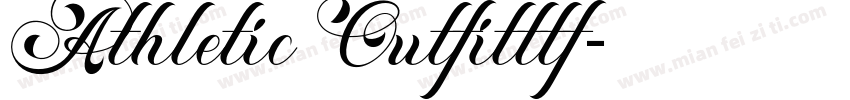 Athletic Outfitttf字体转换